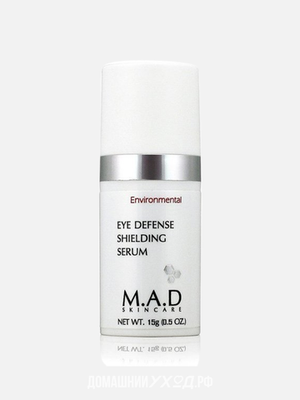 Защитная сыворотка для глаз Антистресс Eye Defense Shielding Serum M.A.D Skincare, 15 гр