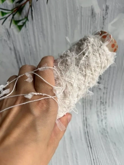 пряжа для вязания травка пушистая сетка