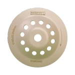 Чашка алмазная 180 мм двухрядная STANDARD TeamDiamondPRO 601801