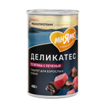 Мнямс консервы для собак всех пород паштет из телятины с печенью Фегато по-венециански 400 г