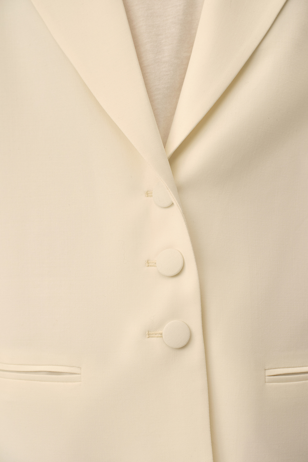 Жакет с ришелье ((Romantic CEO)), молочный