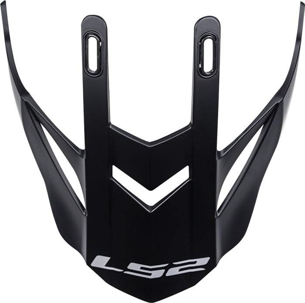 LS2 Козырек для кроссового шлема MX437 GLOSS BLACK черный