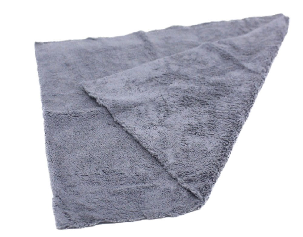 Салфетка микрофибра "NTS-MICROFIBRA-Beshov-GREY (1шт) 40х40см SU СЕРАЯ (для располировки) бесшовн