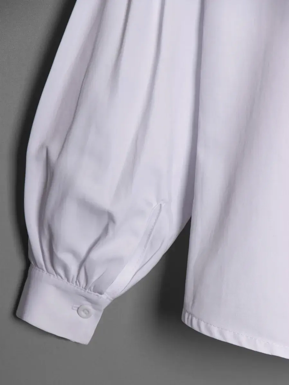 Белая рубашка школьная для девочки