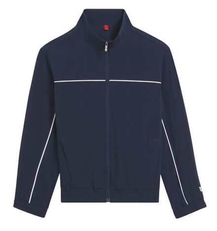Детская теннисная толстовка Wilson Youth Team Woven - classic navy
