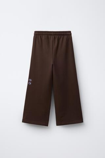 ZARA X CHAMPION ® СПОРТИВНЫЕ БРЮКИ ПРЯМОГО КРОЯ, КОРИЧНЕВЫЙ