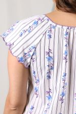 Ночная сорочка Нэнси-2 Виотекс СИНИЙ