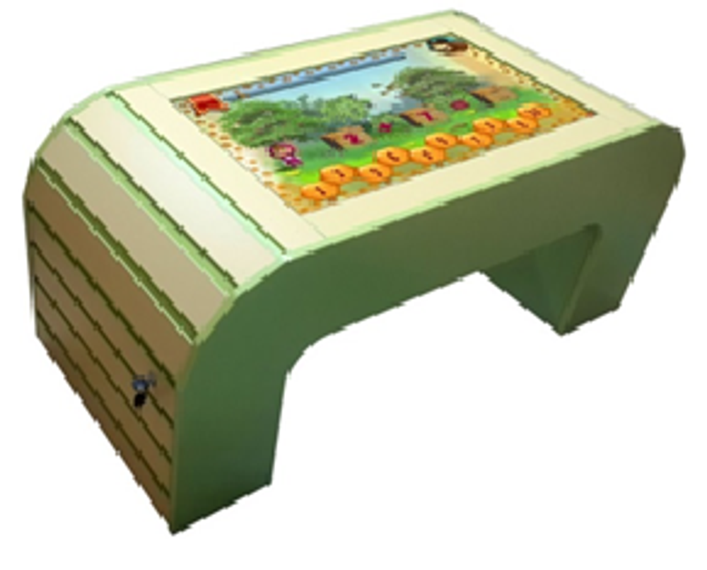 Интерактивный развивающий стол Зебрано