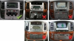 Магнитола для Toyota Land Cruiser 105 1998-2007 - Kuberg QLed, Android 13, TS20, CarPlay, SIM-слот