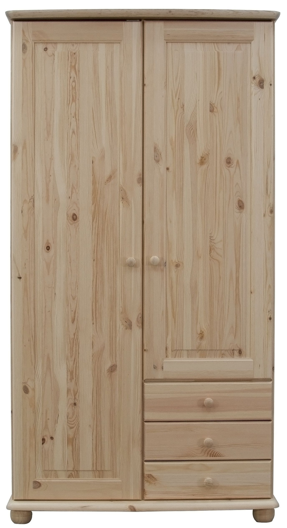 Шкаф 2 двери с ящиками деревянный Фалко