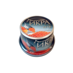 Икра Лососевая Кеты Восточный Берег Зернистая 125г ж/б