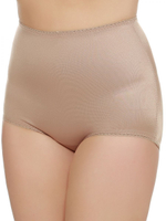 Шелковистые утягивающие трусы средней степени коррекции (Размер: 12X) (Цвет: кофейный)