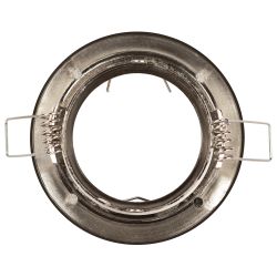 Светильник встраиваемый ЭРА KL1A SN/1 под лампу MR16 GU5.3 поворотный сатин никель