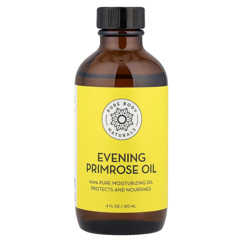 Pure Body Naturals, Масло примулы вечерней, 120 мл (4 жидк. унц.)