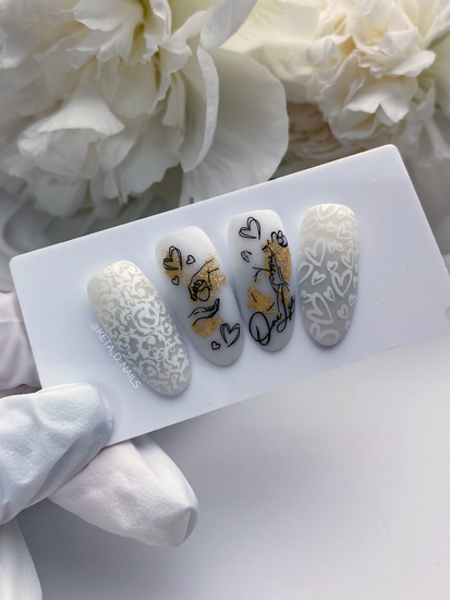 Пластина для стемпинга Enigma Stamping №032