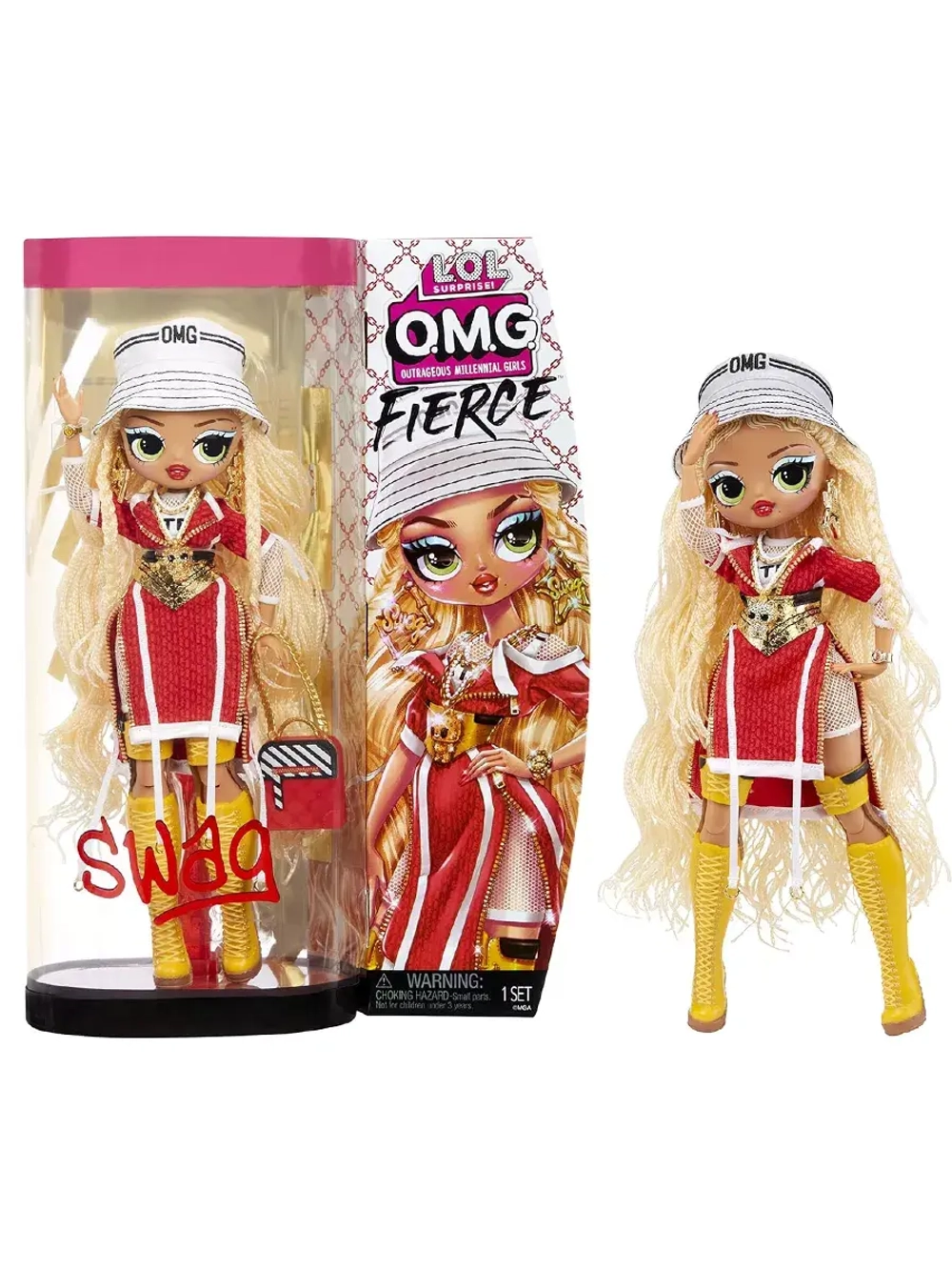 Кукла Лол Омг Сюрприз Lol Omg Fierce Swag большая оригинал