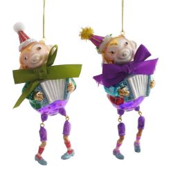 GAEM Украшение новогоднее "Обезьянка", L7 W5 H15 см, 2в.