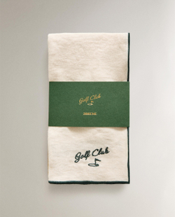 Салфетка сервировочная Zara Home, лён, бежевый, 8327/149
