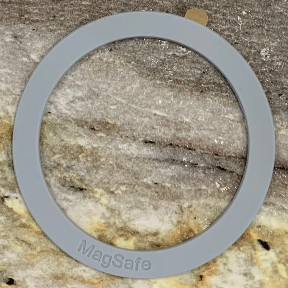 Силиконовое кольцо MagSafe на чехол/смартфон, серое