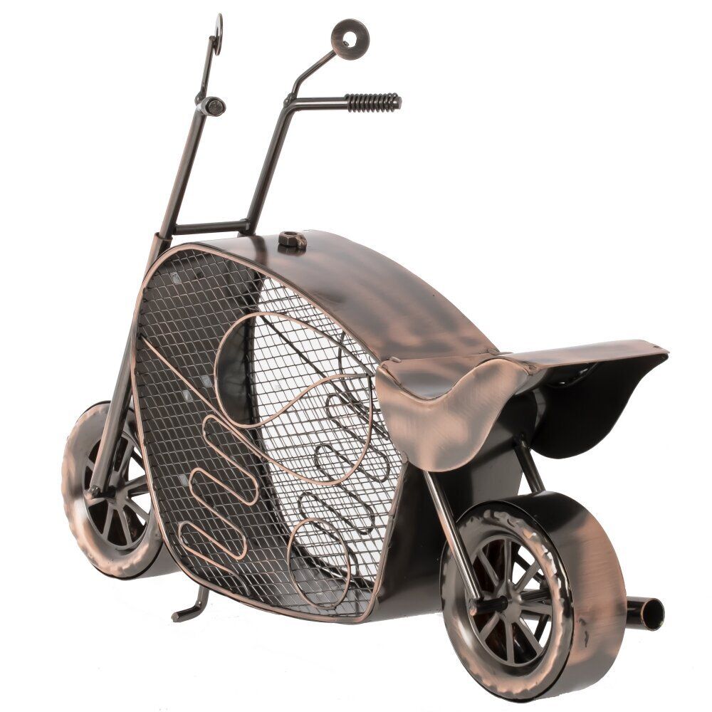 GAEM Подставка для бутылки "Мотоцикл", L34 W8,5 H26,5 см