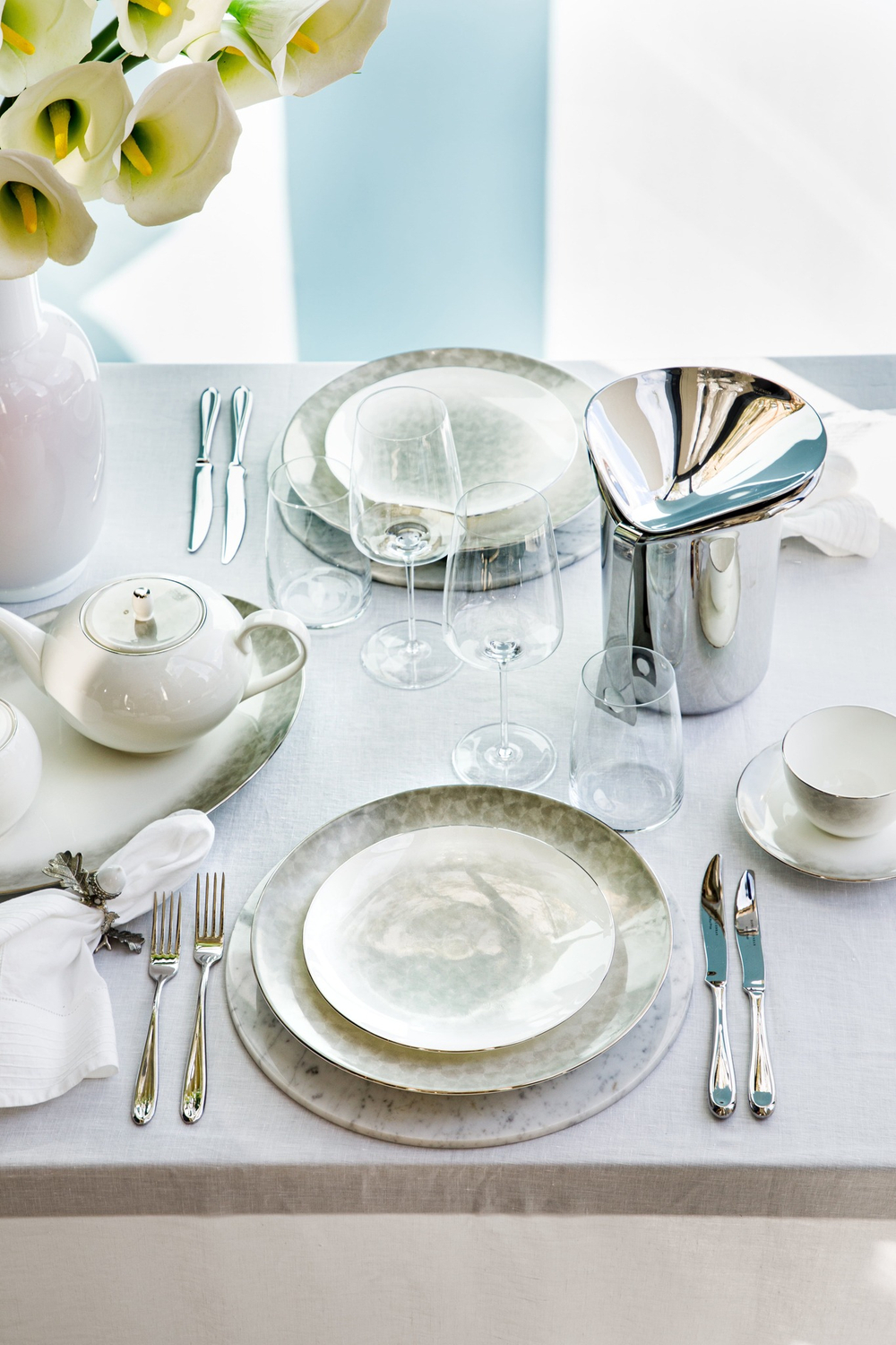 Сервиз чайный 15 предметов на 6 персон Narumi лабиринт