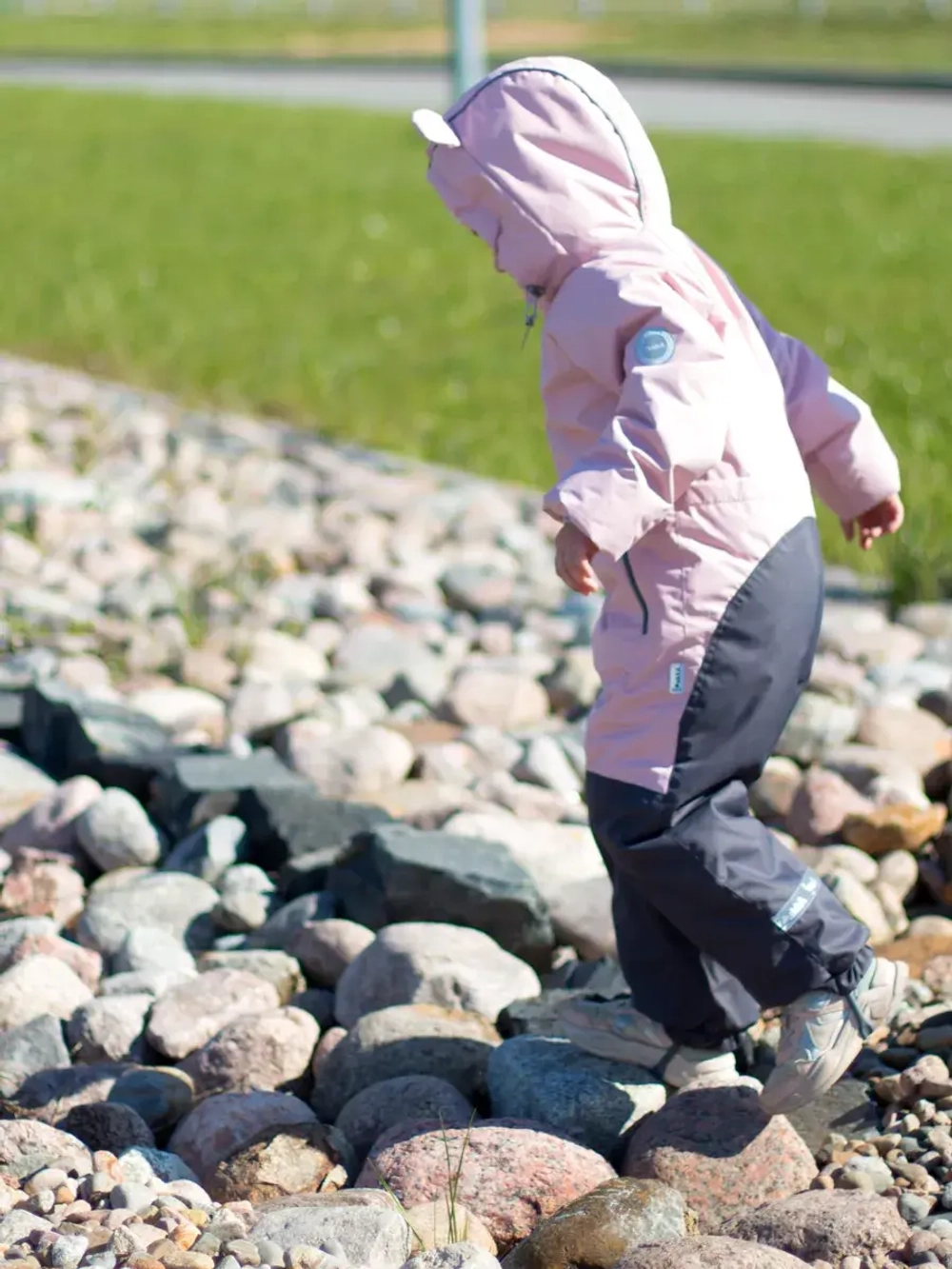 Комбинезон демисезонный с ушками