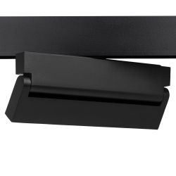 Магнитный трековый светильник ЭРА TRM20-2-22-12W3K BK светодиодный 12Вт 3000К черный | Магнитные трековые светильники