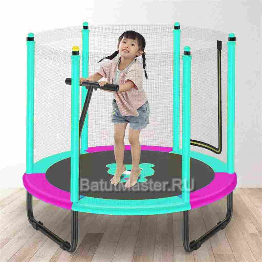 Батут с сеткой с Т-образной ручкой, диаметр 5 фт