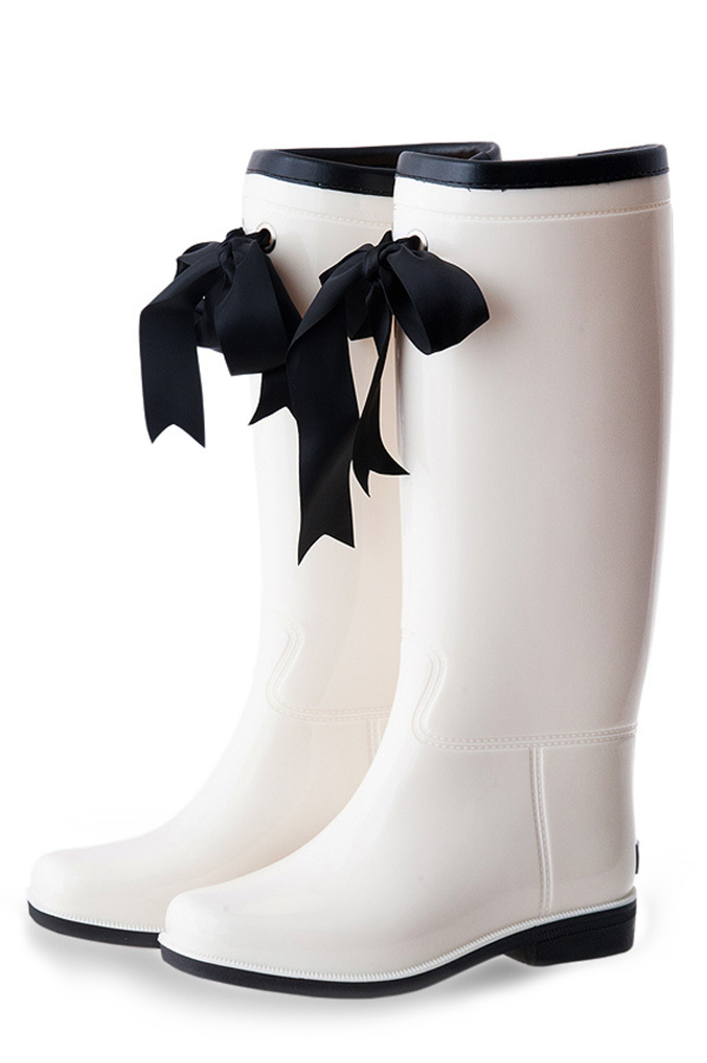 Сапоги BoomBoots White&Black (с утеплителем)