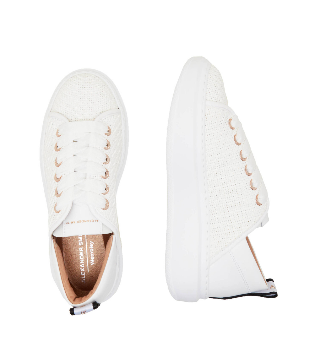 Кожаные кроссовки Alexander Smith - белый(ASAZWYW0431)