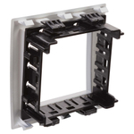 Рамка-суппорт "Avanti" для "In-liner Front", серебристый металлик, 2модуля