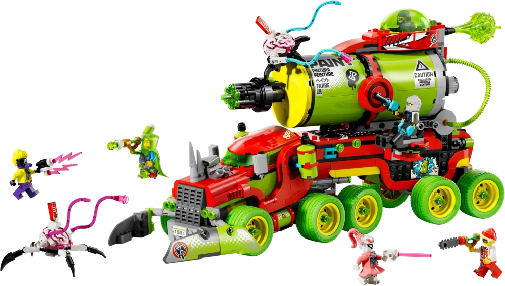 Конструктор LEGO DREAMZzz 71499 Грузовик Матео с краской из баллончика