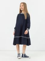 Платье для девочки AT700  синий