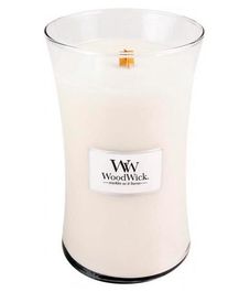 Кокос и тонка, ароматическая свеча, WoodWick