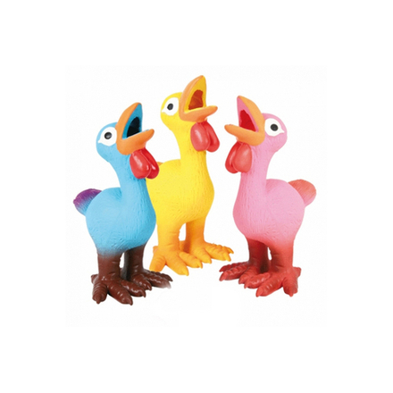 Игрушка TRIXIE "Петух" поющий, латекс, 14 см