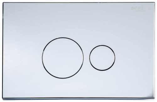 Кнопка для инсталляции Boheme, пластик CHROME