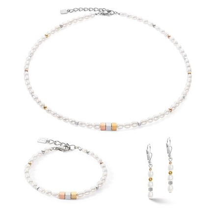 Браслет Coeur de Lion White-Tricolour 1107/30-1642