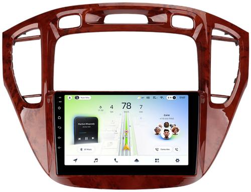 Магнитола для Toyota Highlander 1 XU20 / Kluger / 2000-2007 - Teyes CC4L-DTS монитор 9" IPS, Android 14, Быстрая, Snapdragon 662, CarPlay, 4G SIM-слот