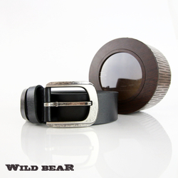 Ремень WILD BEAR RM-011f Black Premium
