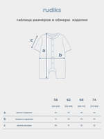 Песочник для новорожденного полоска