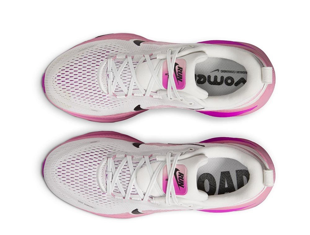 Кроссовки для бега женские Nike Vomero 18 W Бело-Розовые