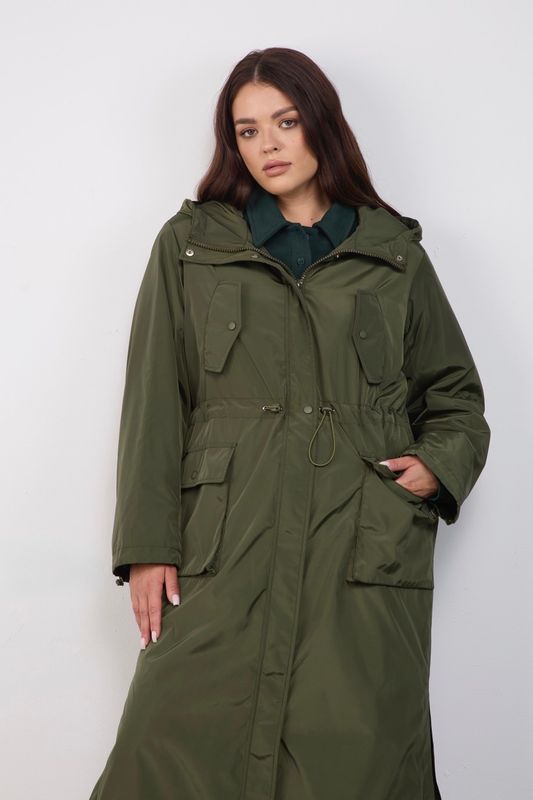 Плащ-дождевик, хаки