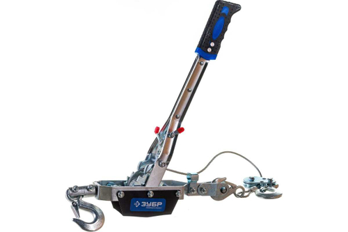 ЛЕБЕДКА ЗУБР ПРОФЕССИОНАЛАВТОМОБИЛЬНАЯ ТРОСОВАЯ 2Т 43105-2