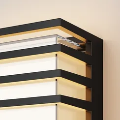 Уличный настенный светильник Outdoor O020WL-L10B3K