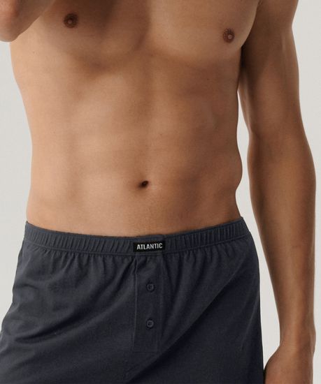 Трусы (2 шт) мужские семейные Atlantic 2BMB-003, графитовые