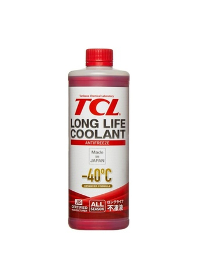 TCL АНТИФРИЗ LLC -40C красный, 1 л