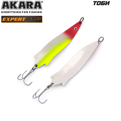 Блесна колебалка Akara Expert Тоби 95 мм 18 гр. 12/SIL
