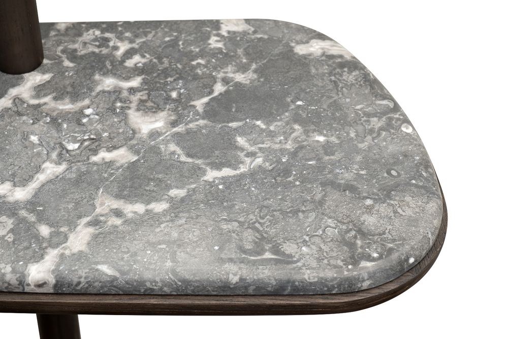 Зеркало с полкой и пуфом 67x35x154см Garda Decor