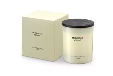 Cereria Molla - Свеча Премиум Марокканский Кедр 230г 50ч / артикул   5545  / GTIN 8424405055458