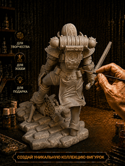 Фигурка, Боевые Сёстры Адепта Сороритас, Warhammer 40 000, высота фигурки 17 см